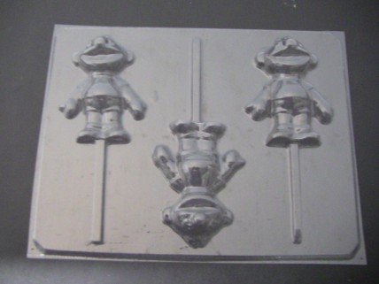 155sp Ernesto Chocolate or Hard Candy Lollipop Mold